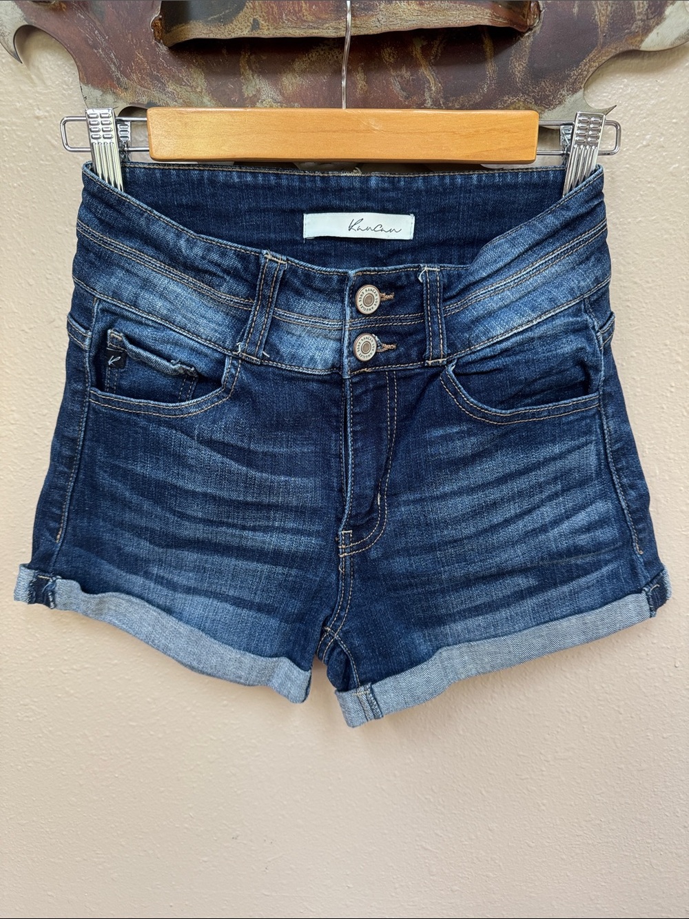 KanCan High Rise Denim Shorts 💙